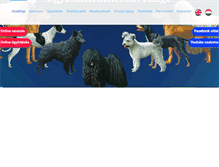 Tablet Screenshot of kennelclub.hu